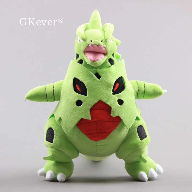 

Anime Toy Dolls 35 cm Mega Evolution Tyranitar Plush Stuffed Animal Toys Gift