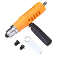 professional electric rivet nut gun drill riveting tool cordless riveting insert riveter adapter kit accessories