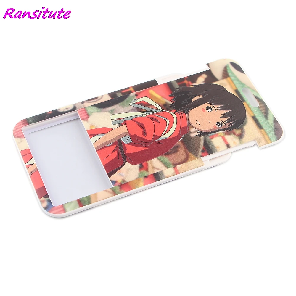 Креативный шнурок Ransitute R1487 с изображением девушки из аниме держатель для карт