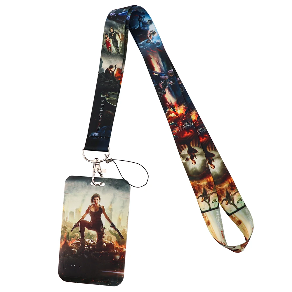 

CB1209 Classic Movie Lanyards Keychain Neck Strap Phone Buttons ID Card Holder Lanyard for Keys DIY Hanging Rope Phone Lanyard