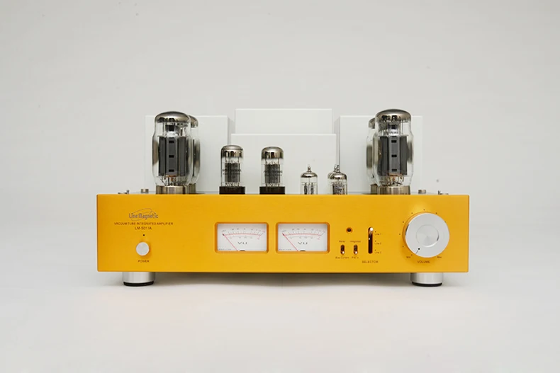 Q 017 линия набор магнитных LM 501IA интегрированный ламповый усилитель класса AB KT120 * 4