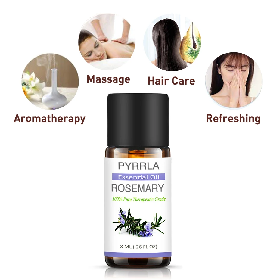 Pyrrla 8 мл эфирные масла для увлажнителя ароматерапия массажное масло помогает сну