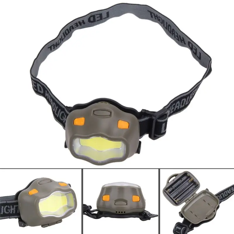 

Outdoor Night Riding Rechargeable Headlamp Lightweight Camping and Hiking Gear Waterproof Dustproof Headlight Durable