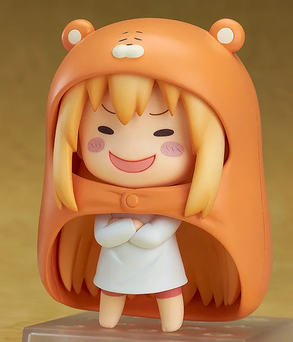 

10cm Cute New Umaru-chan #524 Anime Action Figure PVC toys Collection figures for friends gifts funny change face doll kids toy