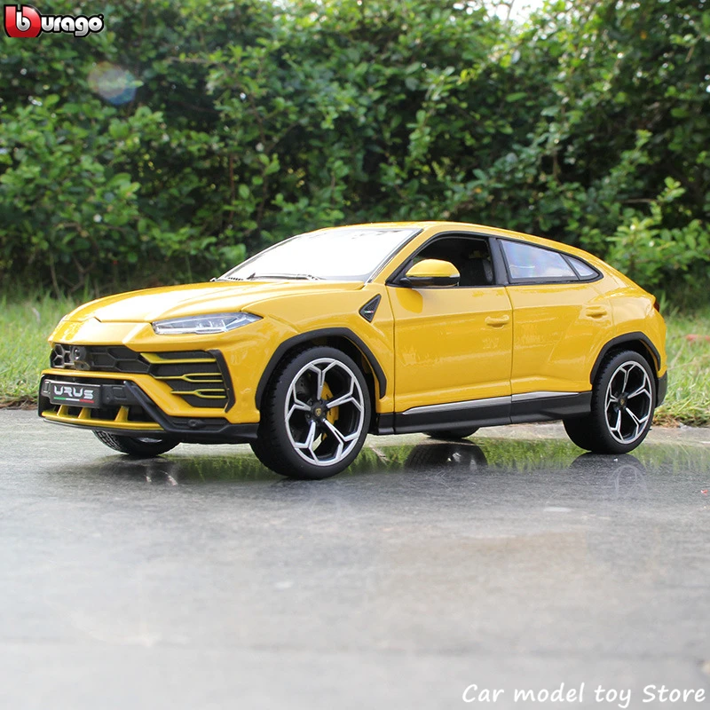 Bburago 1:20 Lamborghini URUS Bison сплав Ретро модель автомобиля классическая украшение