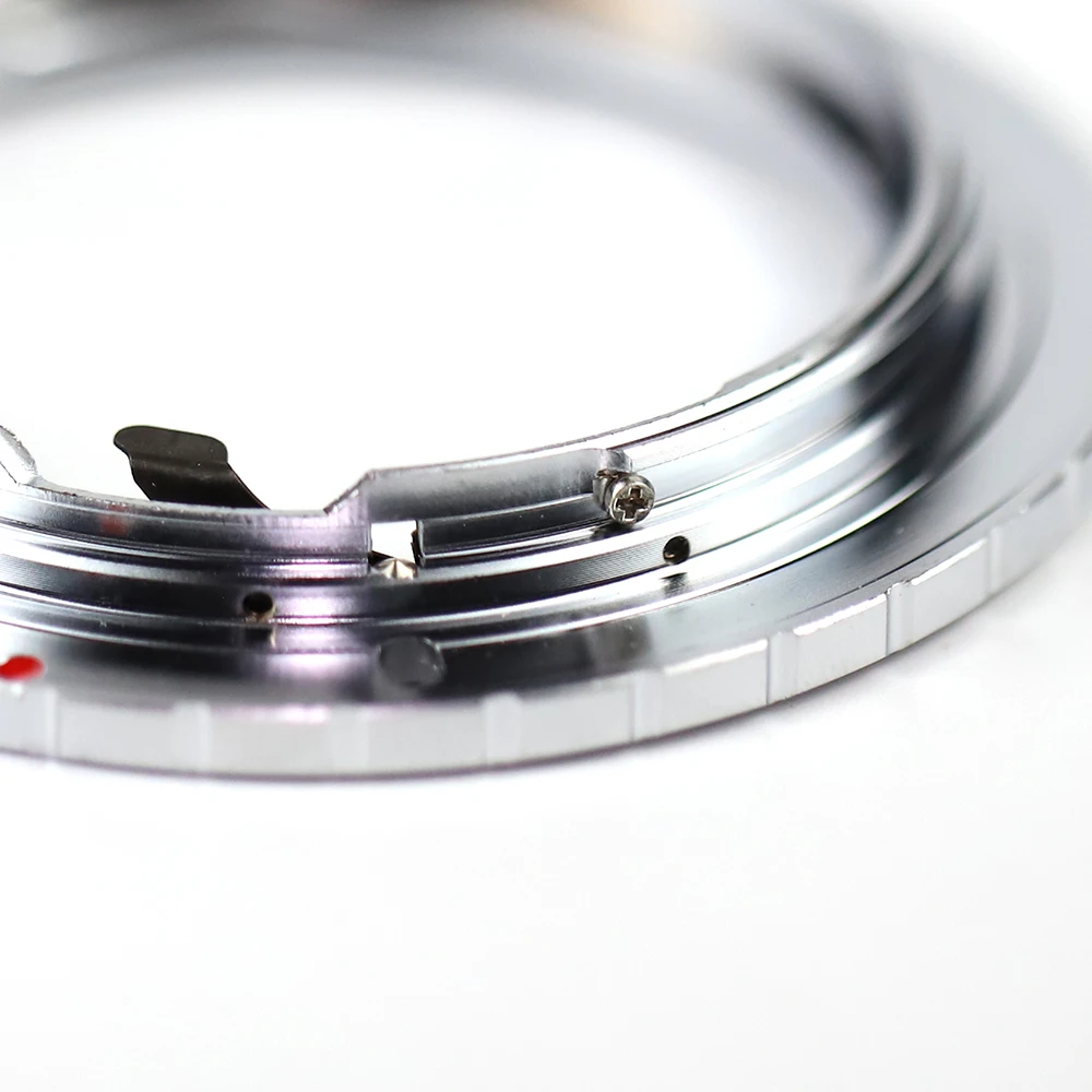 Кольцевой адаптер серебристого цвета для объектива Nikon AI/AF to Ca non EF|canon ef|ring adapternikon f