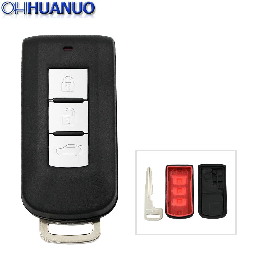 Высокое качество Смарт дистанционные брелки для ключей в виде ракушки чехол Fob 3