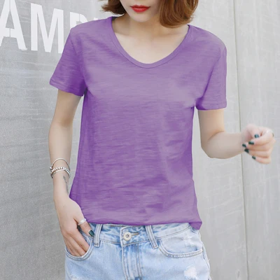 

2020 tees women clothe coral Summer Fashion T Shirt Woman red Tshirt