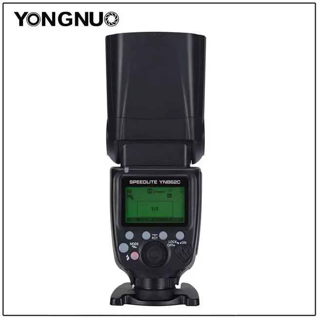 Вспышка YONGNUO YN862C Speed lite с литиевым аккумулятором 1800 мАч поддержка