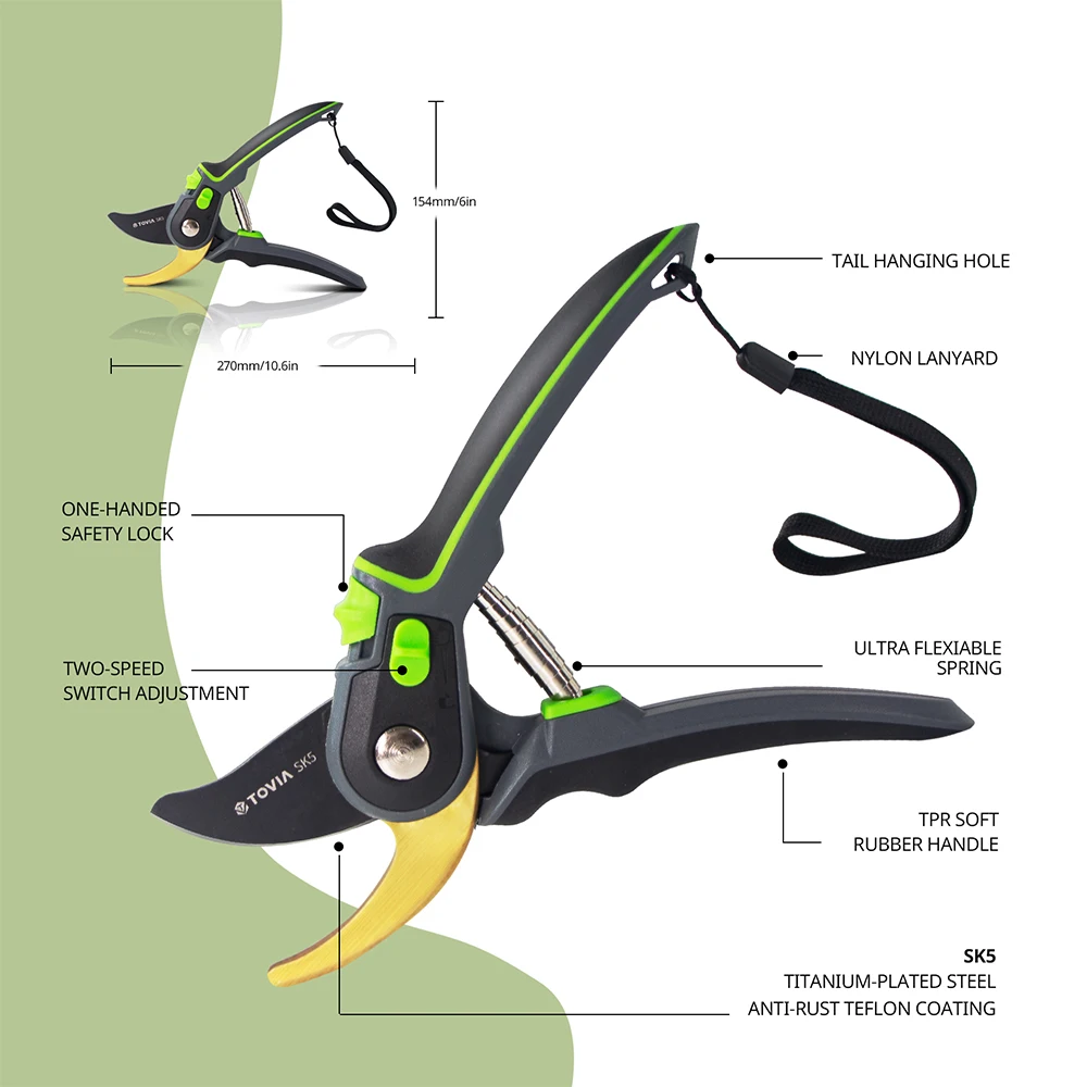 Cut 25mm Pruning Shears Bonsai Scissors Branches Garden Plant Trim Pruner Secateur Fruit Clipper Tree | Инструменты