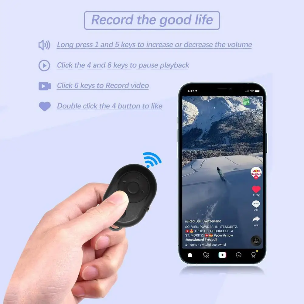 Пульт дистанционного управления для спуска затвора с Bluetooth |