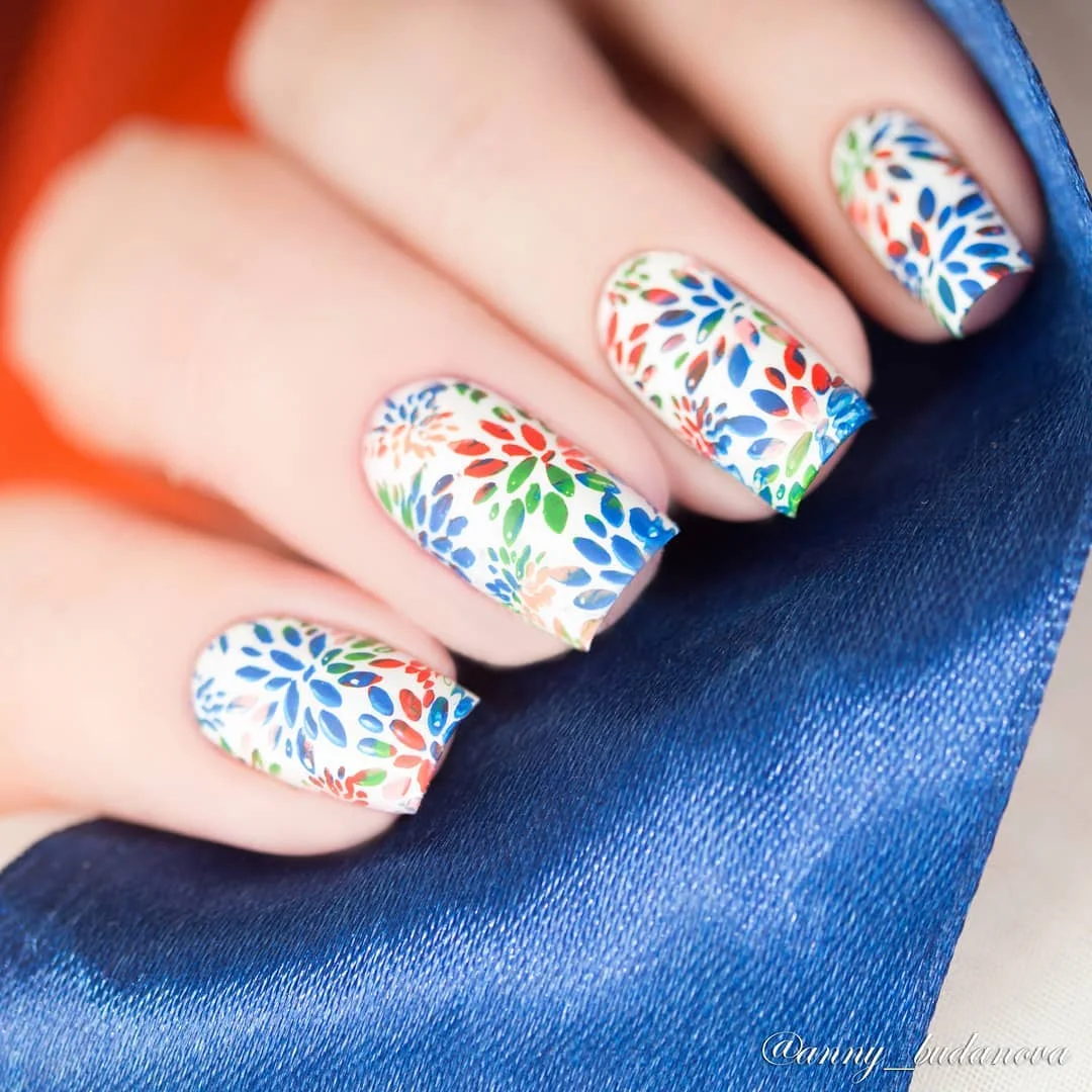 Николь молочный черный белый цвет стемпинг ногтей покрытие Лаки Золотой