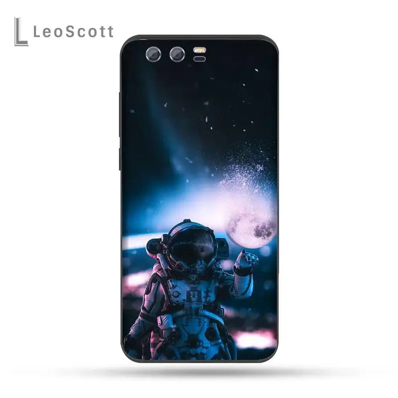 

Funny astronaut Colorful space art Phone Case For Huawei Honor view 7a5.45inch 7c5.7inch 8x 8a 8c 9 9x 10 20 10i 20i lite pro