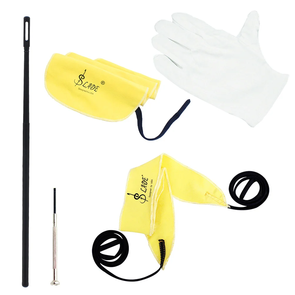 

1 компл. Очистка саксофона Cloth очистка саксофона Rod Set (разные цвета)