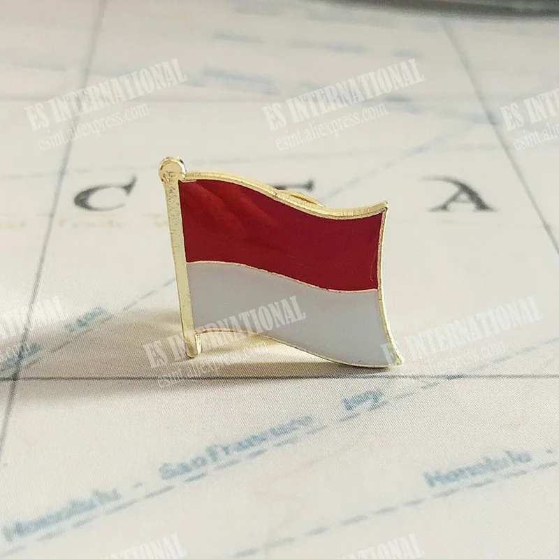 Нашивки с национальным флагом Монако нашивки на руку вышивкой и заколка лацкан