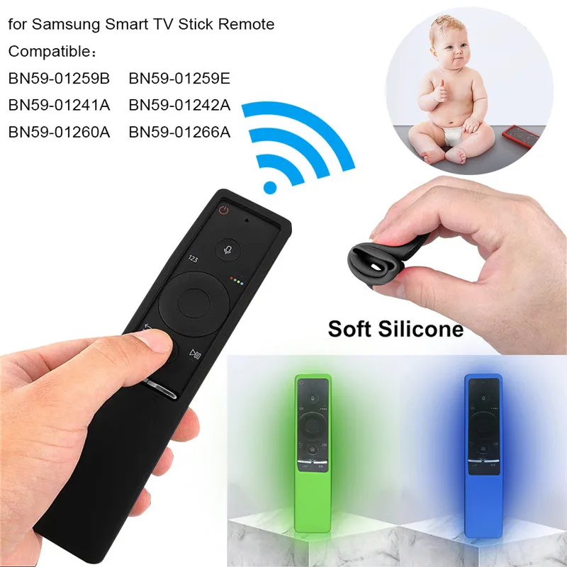 Чехол для Samsung Smart TV Stick светящийся силиконовый чехол с дистанционным управлением