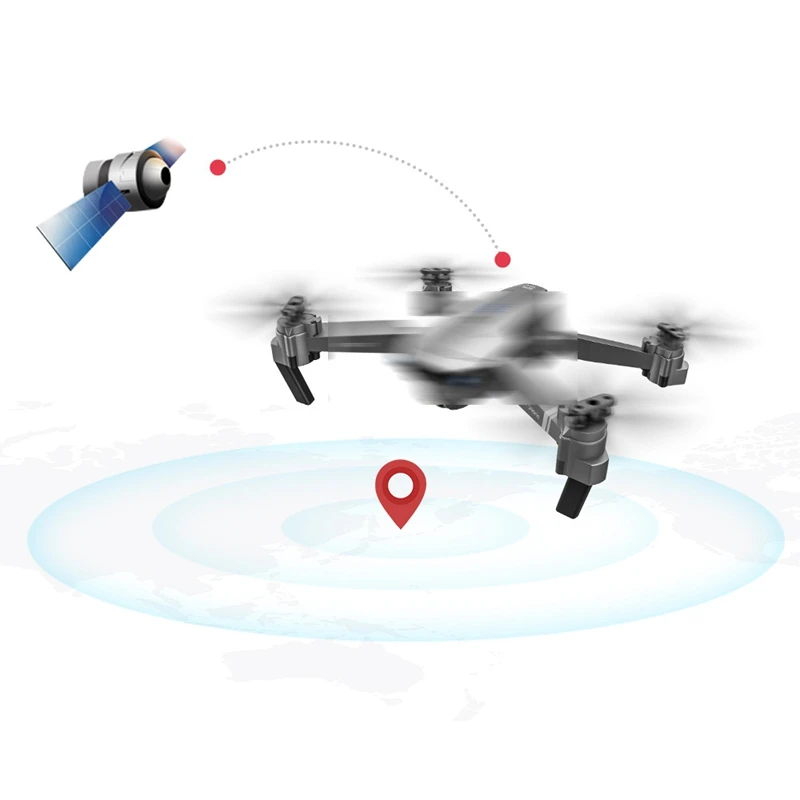 RISE Sg907 Дрон с HD Gps 5G Wi Fi 50X зум Камера камера RC бесщеточный селфи дроном долгий срок