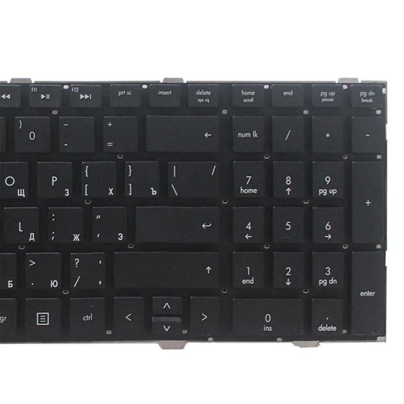 Новая русская клавиатура для ноутбука hp probook 4540 4540S 4545 4545S 4740 4740S noframe Black RU