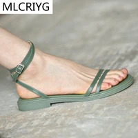 2021 summer new style casual sandals women buckle open toe outdoor casual beach sandals soft sole comfortable womens shoes