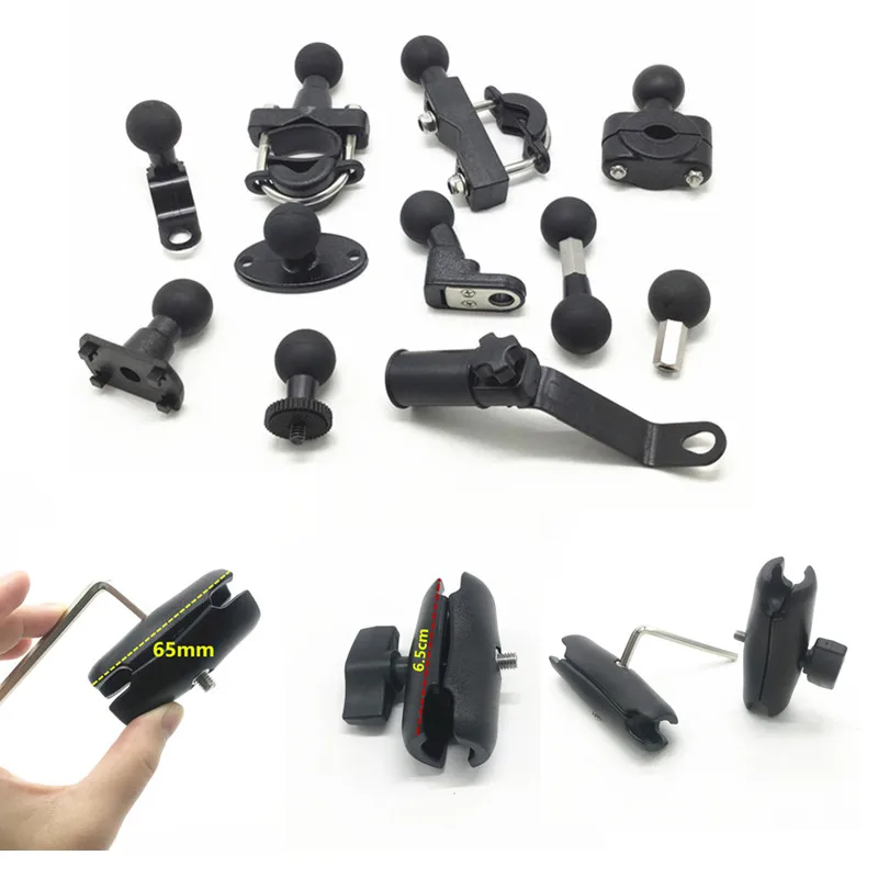 Держатель для шаровой головки Мотоцикла 1 дюймовая подставка автомобильного