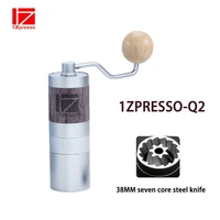 1zpresso q2 manual grinder burr grinder kitchen grinding tools mini bean milling stainless steel adjustable coffee bean mill 20g