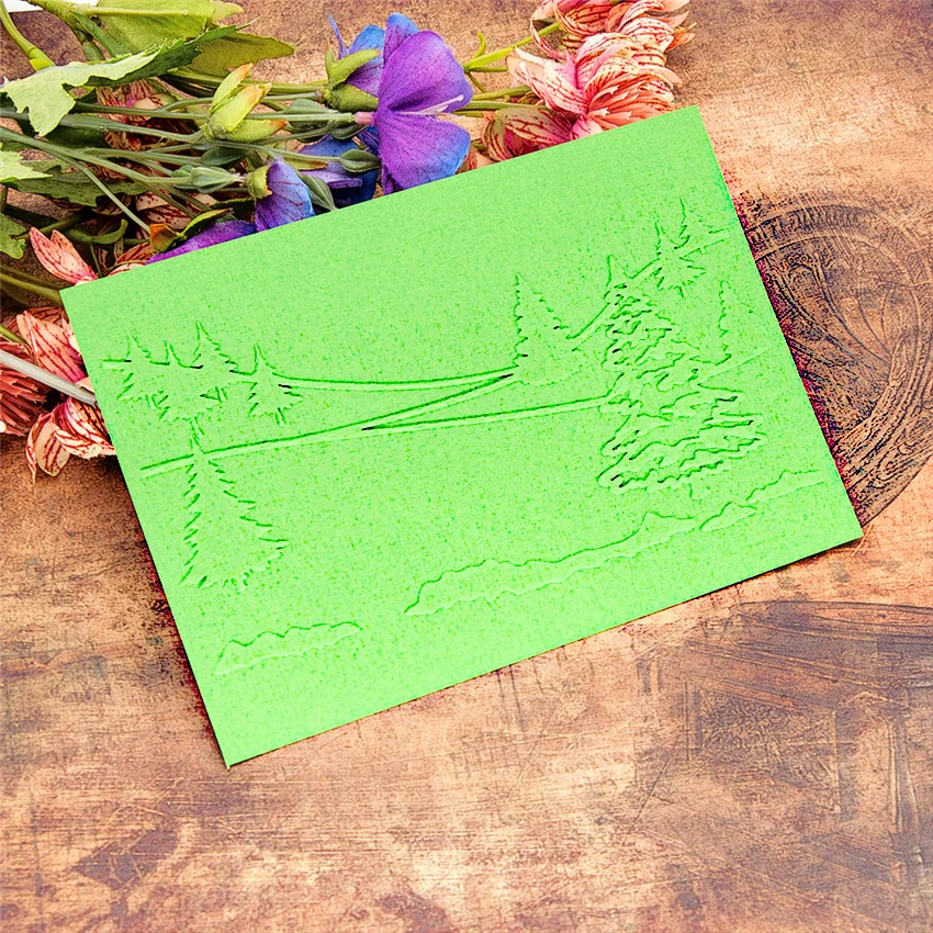 10 5x14 8 см hill бумажной папки для тиснения Пластик Скрапбукинг DIY шаблон Fondant