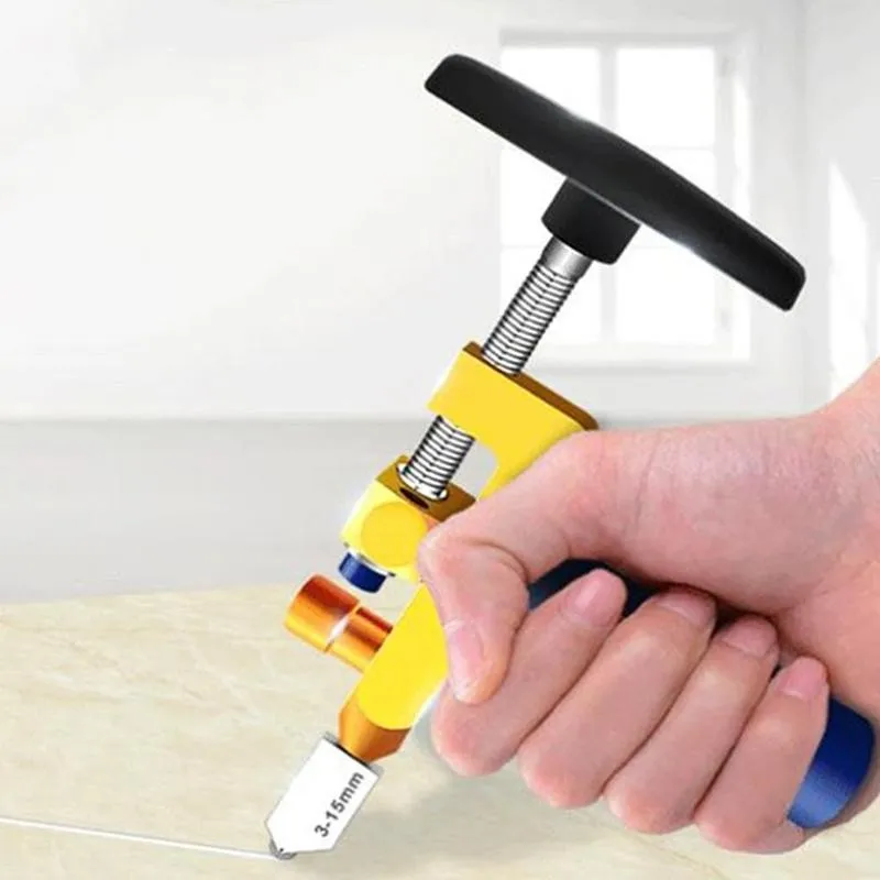 

2 In 1 Ceramic Tile Glass Cutting Professional Aluminum Cutter Cutting Alloy Glass Glide Glass Ceramic Tile Tool Cutting Mi O5E6