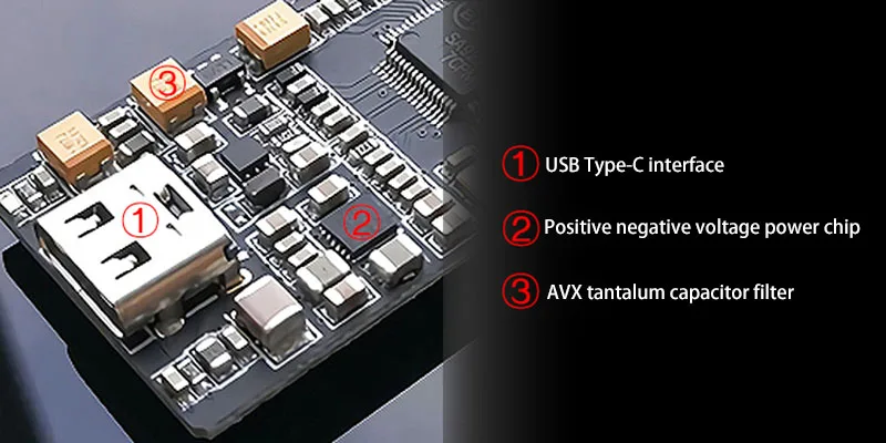 ES9038Q2M наушники усиленный HiFi аудио USB декодер DAC SA9227 тип-c портативный компьютер внешняя звуковая карта DSD25
