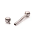 Титановое кольцо для прокола 16G ASTM F136 с внутренней резьбой