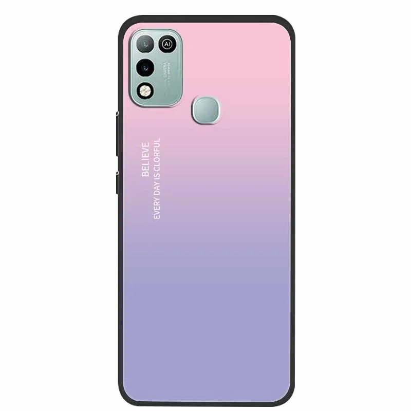for infinix hot 10 play case luxury silicone tpu soft cover phone case for infinix hot 10 play x688c funda fashion shell coque free global shipping