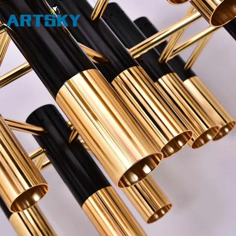 Современная креативная люстра из алюминиевого сплава в скандинавском стиле