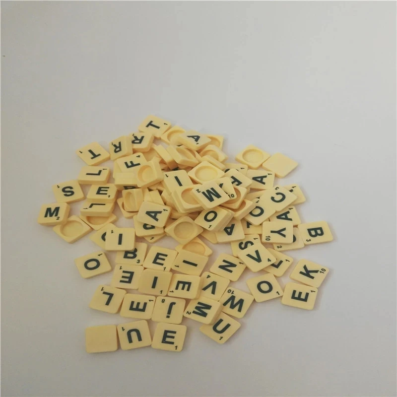

High Quality French Scrabble Games Spelling Learning Education Letter Games Board Game Children Family Game Fun Games