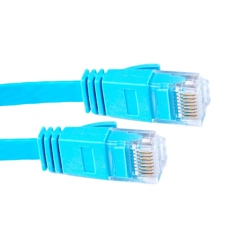 Новые поступления 0 5/1/1.5/2/3/5/10/15/20/25/30 м плоский сетевой Ethernet CAT6 патч кабель UTP Lan