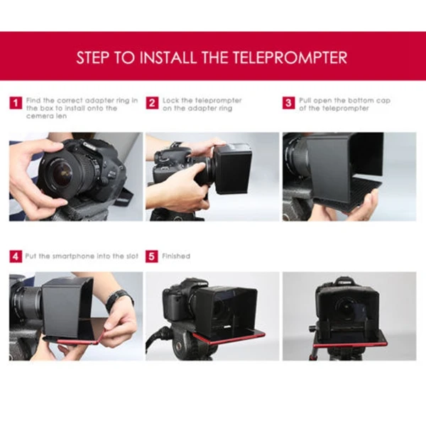 Смартфон с кольцом адаптером пульт дистанционного управления для интервью речи