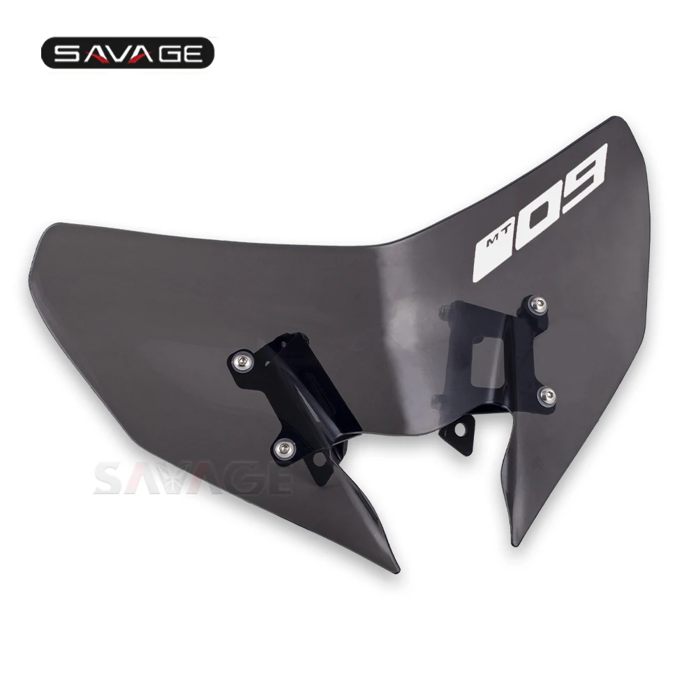 Windscreen For YAMAHA MT-09/SP FZ-09- 18 19 Windshield Pare-brise Motorcycle Wind Deflectors MT-09SP MT09 FZ09 MT FZ 09