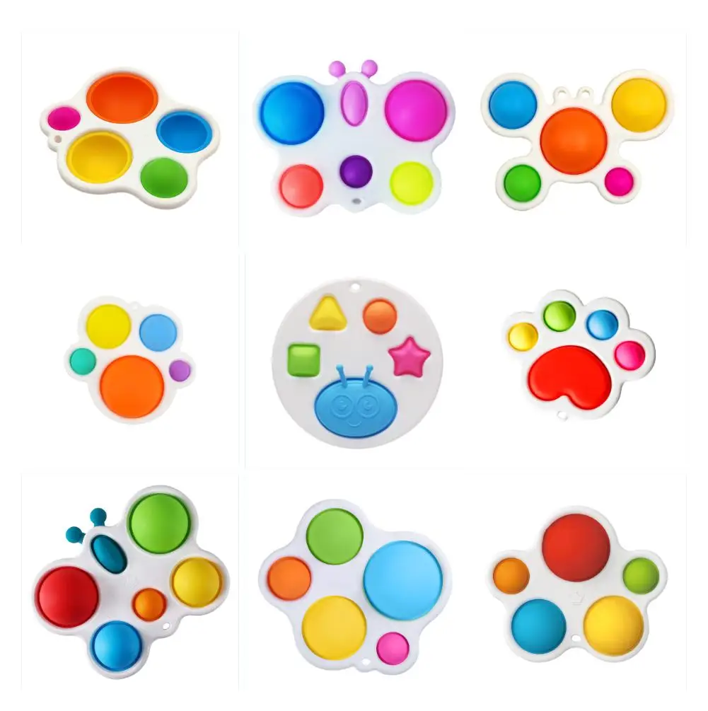 

Simpl Dimmer Fidget Toys 2021 Infant Early Education Intelligence Development And Intensive Training Toy Antistress Hand For Kid
