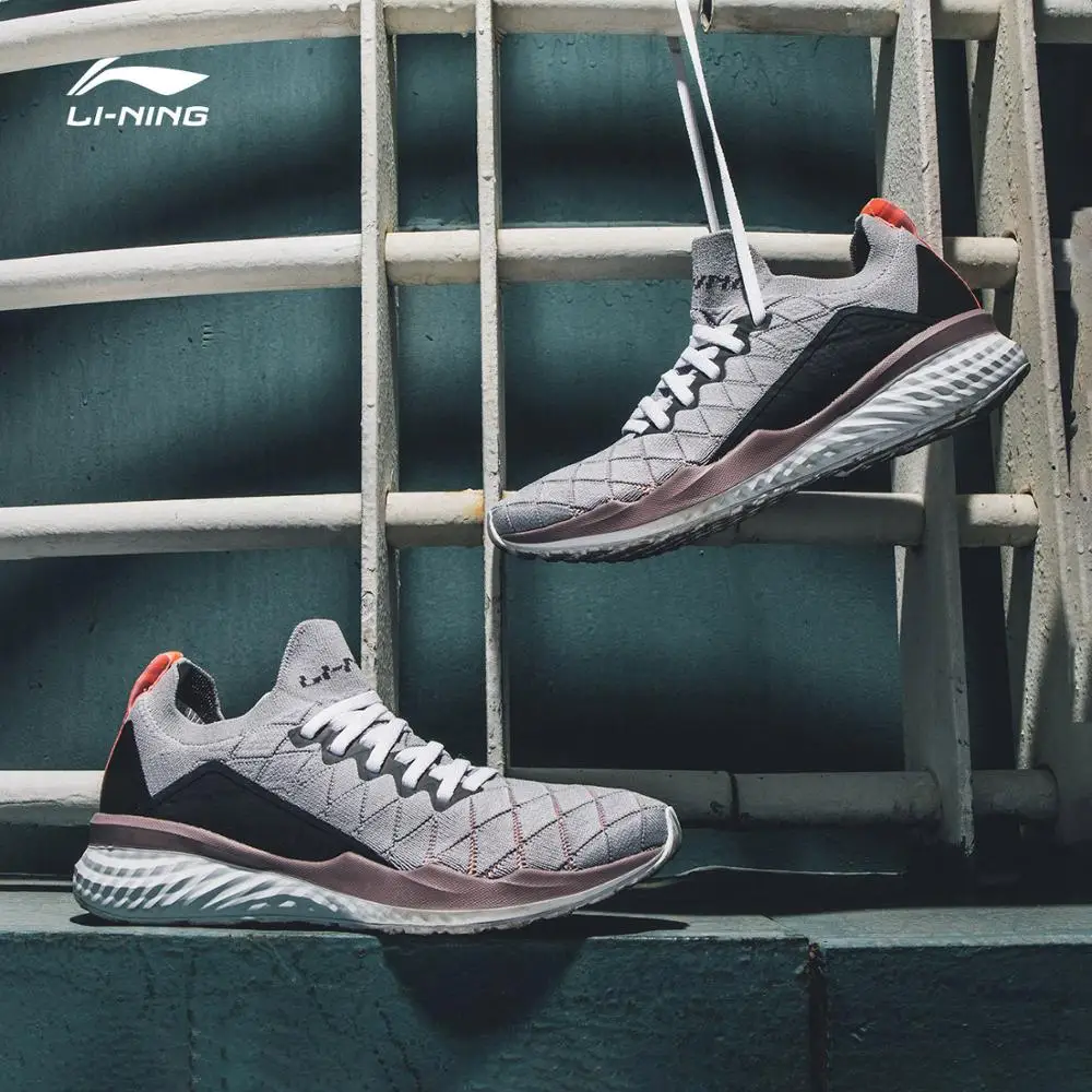 Женские беговые кроссовки Li Ning LN CLOUD дышащие с устойчивой подкладкой ARHP074 SJFM19