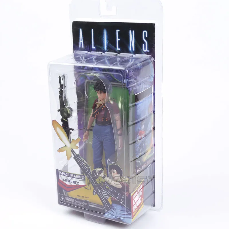 Инопланетянин NECA LT. Экшн-фигурка Ripley Space Marine из ПВХ коллекционная игрушка |