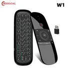 Беспроводной пульт дистанционного управления Missgoal W1, мини-клавиатура, USB-зарядка, для ТВ-приставки Android