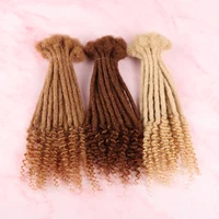 vast dreadlock 100 human hair wholesale cheap crochet loc extension curly end afro kinky