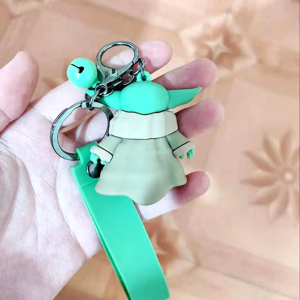 Disney Детские брелок в виде Йоды кольцо с рисованным аниме Мандалорское Звездные