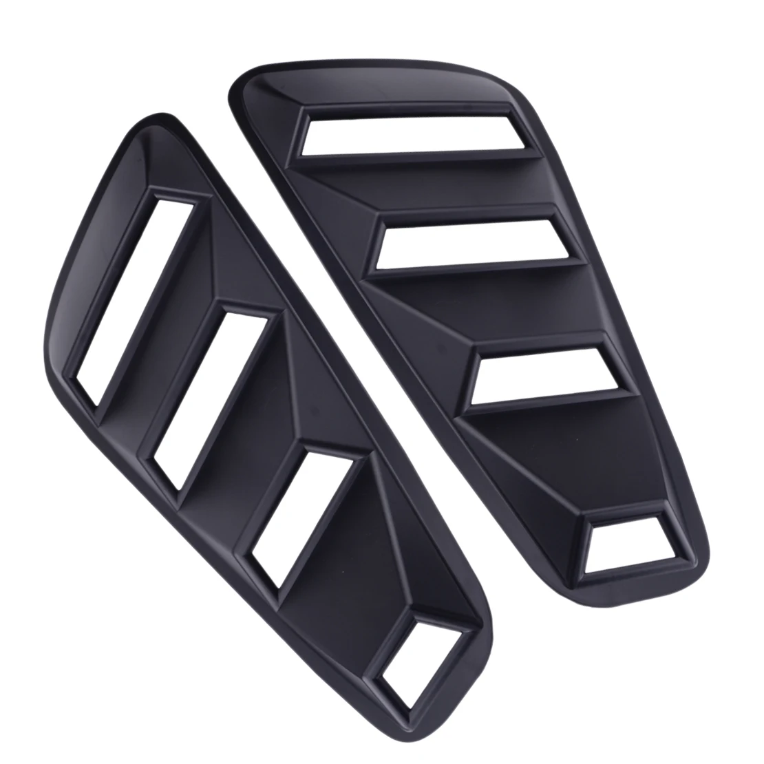 

1 Pair 1/4 Quarter Side Window Louvers Scoop Cover Vent Fit for Ford Mustang 2005 2006 2007 2008 2009 2010 2011 2012 2013 2014