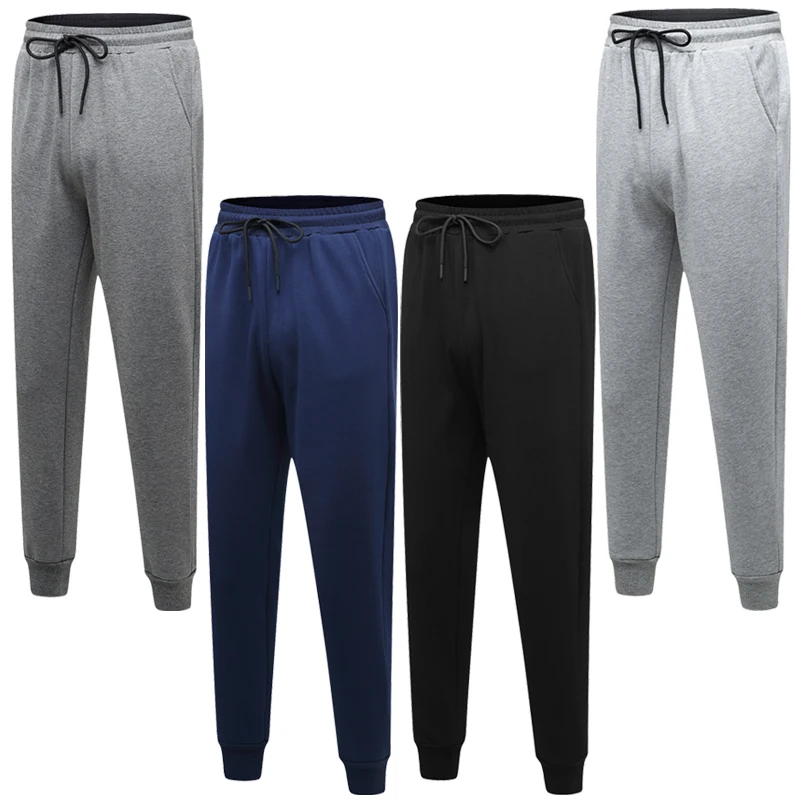 

Men's elastic waist joggers all seasons fashion sports trousers gym loose men's trousers sweat-absorbent and breathable trousers
