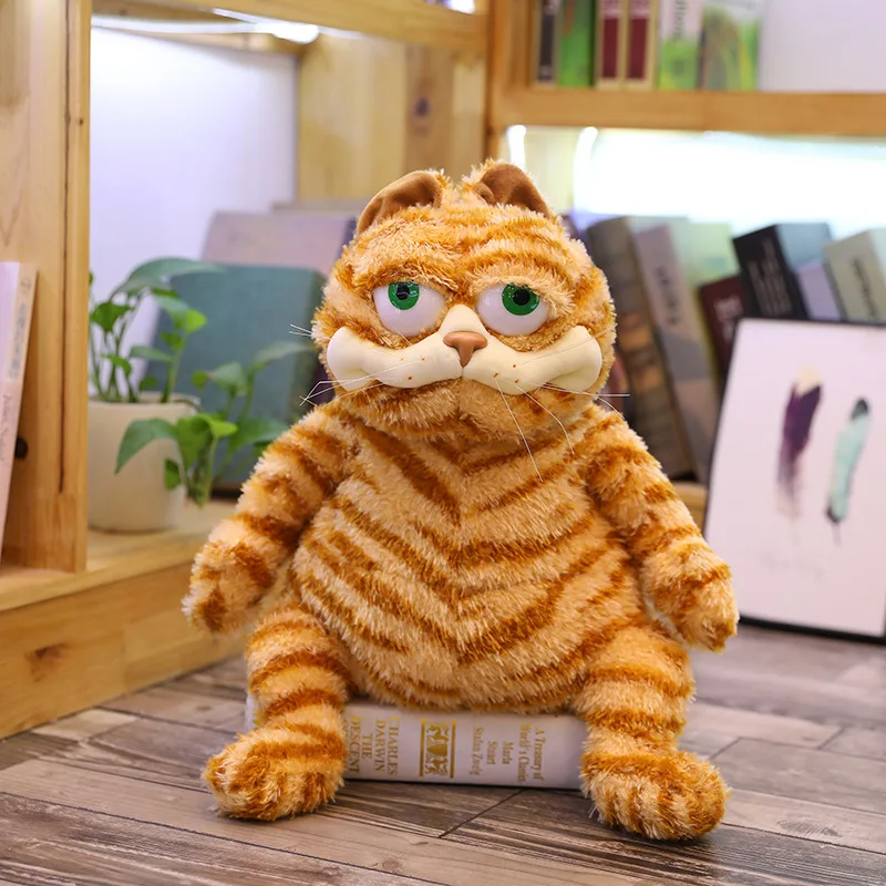 30/45 см Kawaii футболка с толстым котом Плюшевые игрушки куклы животных забавный плюшевый Кот Гарфилд игрушка