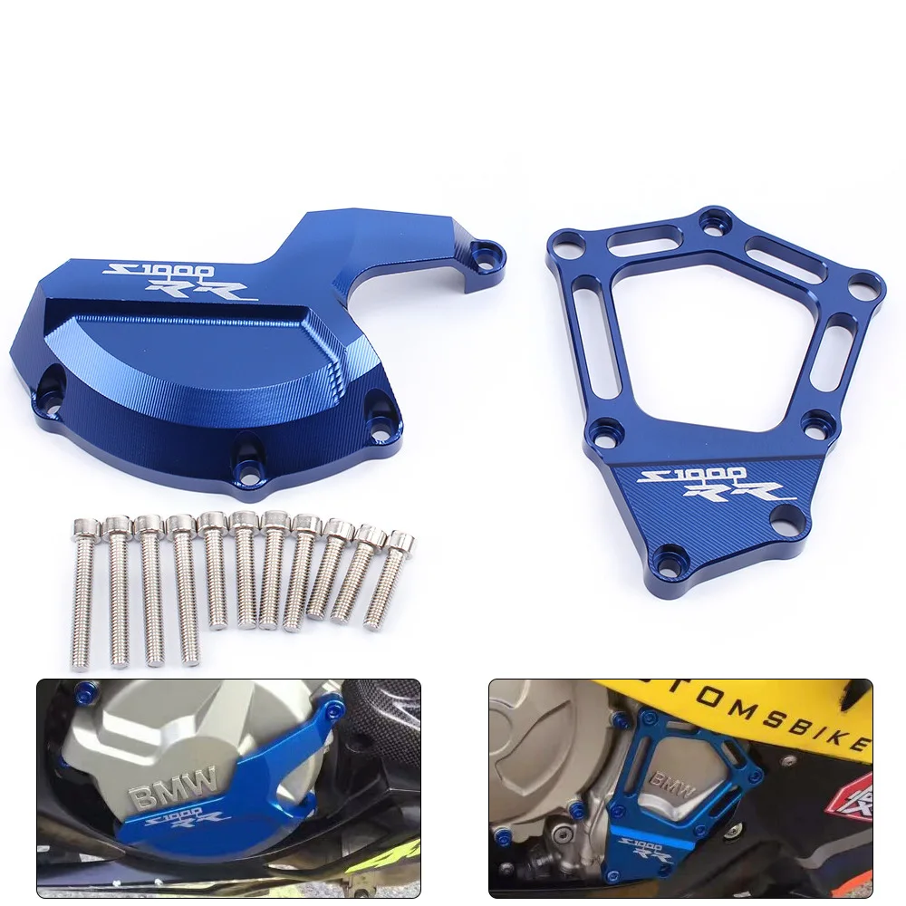 

Мотоцикл модифицированный двигатель защитная пластина чехол Защитная крышка слайдер для BMW S 1000 RR 2009-2015 аксессуары для мотоциклов