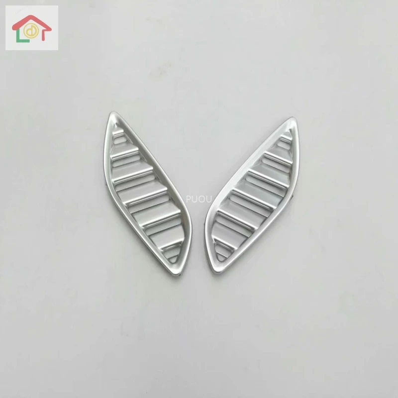 Кузова автомобиля ABS серебряной крышкой гарнир детектор отделкой спереди