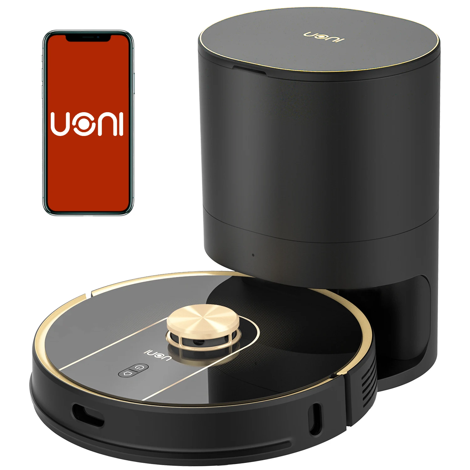 

Uoni V980Plus Robot Vacuum Cleaner Automatic Robot 4-In-1 Self-emptying Dustbin Smart Wireless Dry Wet Mopping Sweeping