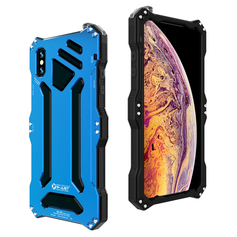 Металлический алюминиевый сплав силиконовый двухслойный защитный сверхмощный