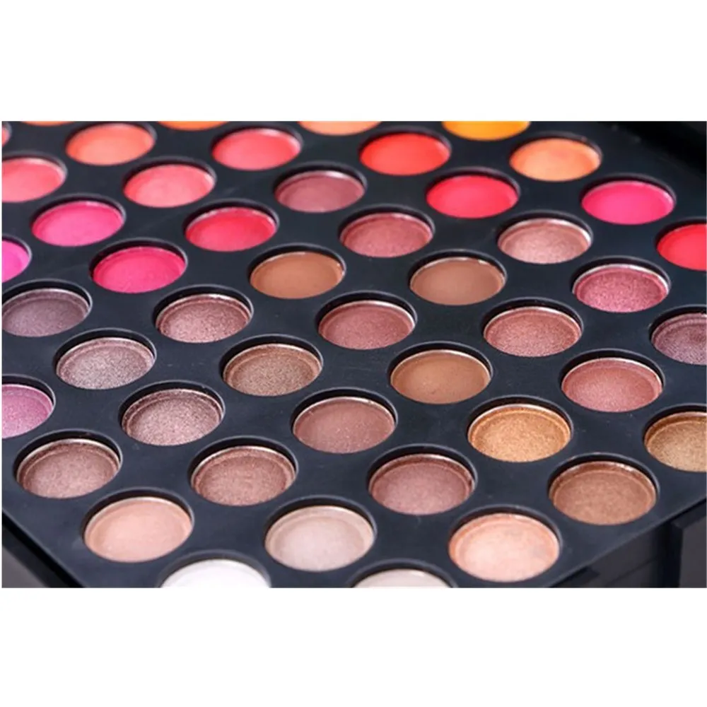 Popfeel 252 Цвета Палитра теней для век макияж мерцающие тени набор длительный