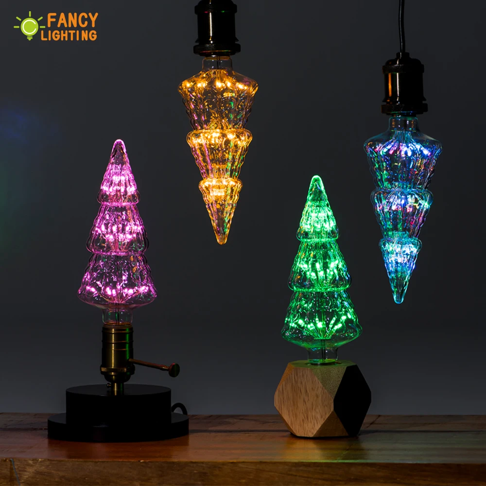 Светодиодная лампа E27 RGB светодиодная 110В 220В светильник щение для